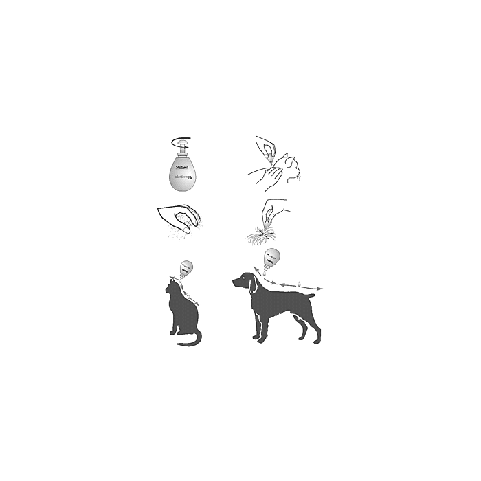 Virbac Allerderm Spot On Skin Repair for Small Dogs & Cats ≤ 10kg (6 x 2ml) - EXP 28-02-2027