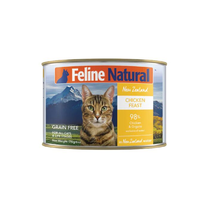 Feline Natural Cat Can - Chicken Feast 170g | ePet.hk | Free Delivery