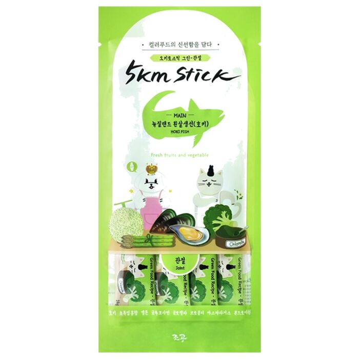 Chogong 韓國朝貢貓小食(淺緣) - 5km Stick系列 - 長尾鱈魚 56g (4x14g)