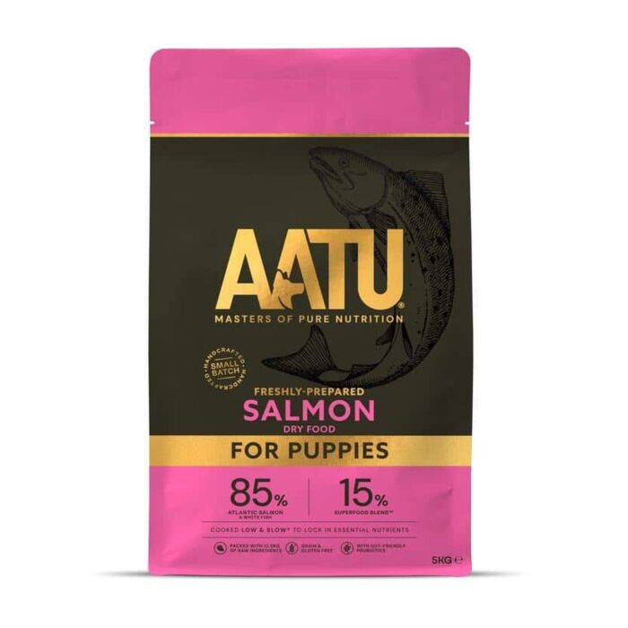 AATU 無穀物狗乾糧 - 單一蛋白系列 - 幼犬 - 三文魚配方