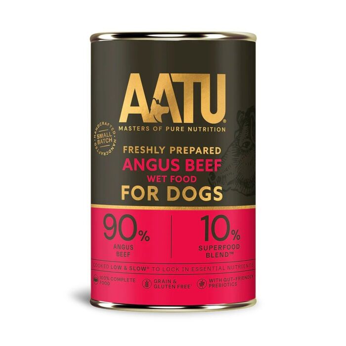 AATU 無穀物狗罐頭 - 安格斯牛肉配方 400g