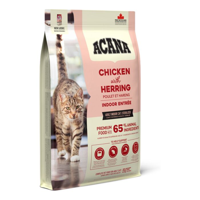 Acana Cat Food - Indoor Entree - Chicken & Herring