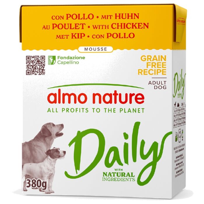 Almo Nature Daily Dog Carton - Chicken 380g