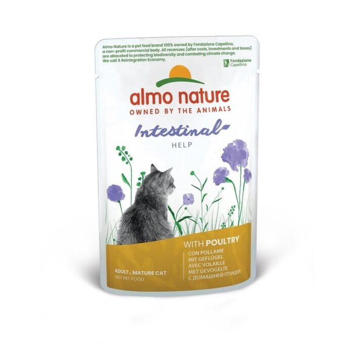 Almo Nature Cat Pouch - Intestinal Help - Poultry 70g