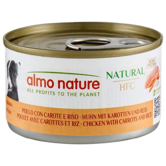 Almo Nature 狗濕糧 - HFC 雞肉紅蘿蔔
