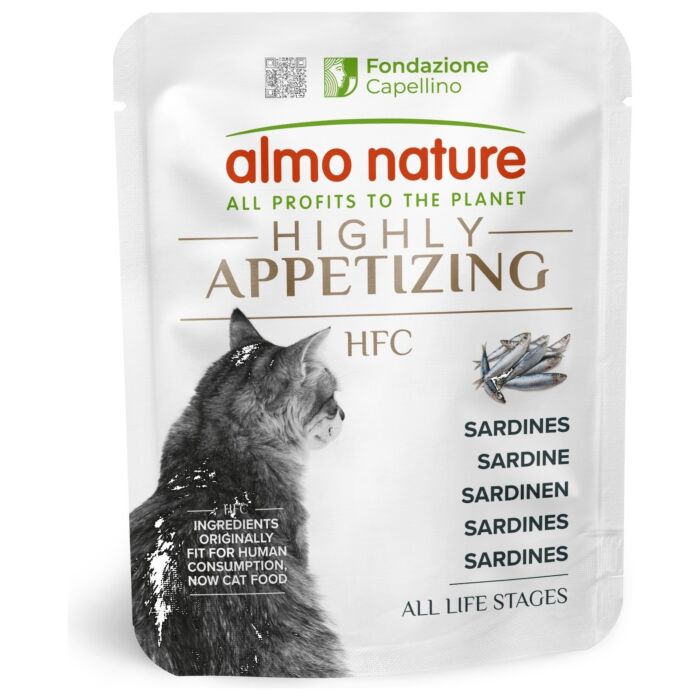 Almo Nature Cat Pouch - HFC Highly Appetizing Sardines 50g