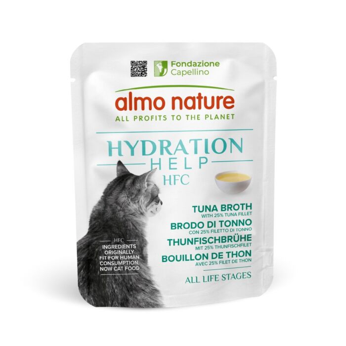Almo Nature HFC 貓濕糧 - 水潤護理鮮湯包 - 吞拿魚湯+吞拿魚肉配方 50g