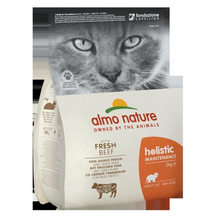Almo Nature Cat Food - Sterilised with Fresh Beef 2kg