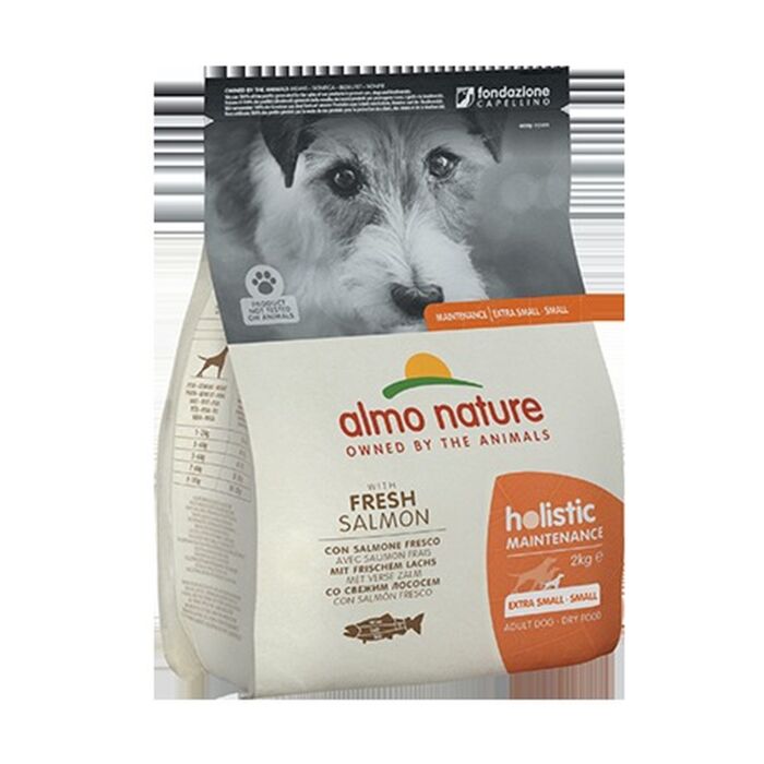 Almo Nature 狗乾糧 - Holistic 細粒 - 三文魚配方 2kg