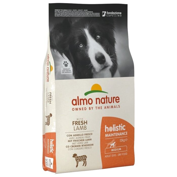 Almo Nature 狗乾糧 - Holistiic 中型犬 - 羊肉配方