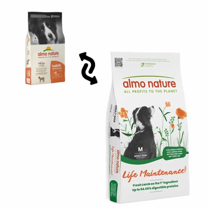 Almo Nature 狗乾糧 - Holistiic 中型犬 - 羊肉配方