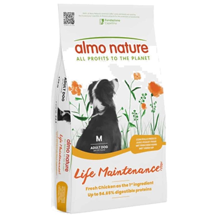 Almo Nature 狗乾糧 - Holistic 中型犬 - 雞肉配方 12kg