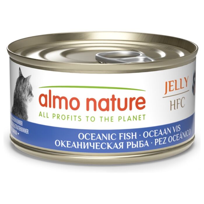 Almo Nature 貓濕糧 - 啫喱系列 - 海洋魚 70g