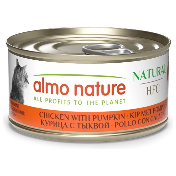 Almo Nature 貓濕糧 - 天然系列 - 南瓜雞肉