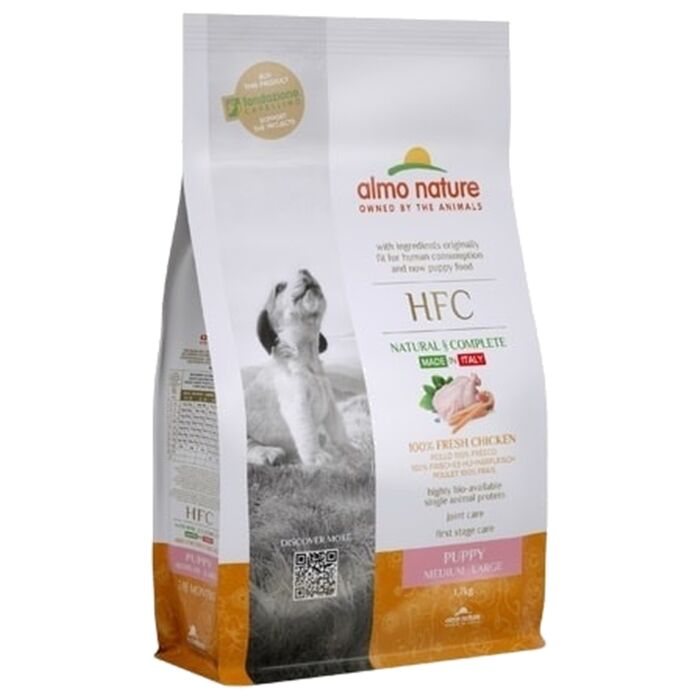 Almo Nature HFC 幼犬糧 - 新鮮雞肉 - 大粒頭