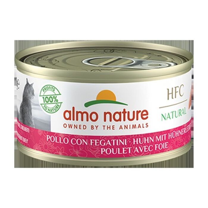 Almo Nature 貓濕糧 - 天然系列 - 雞肉雞肝 70g