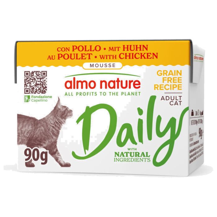 Almo Nature Daily Cat Carton - Chicken 90g