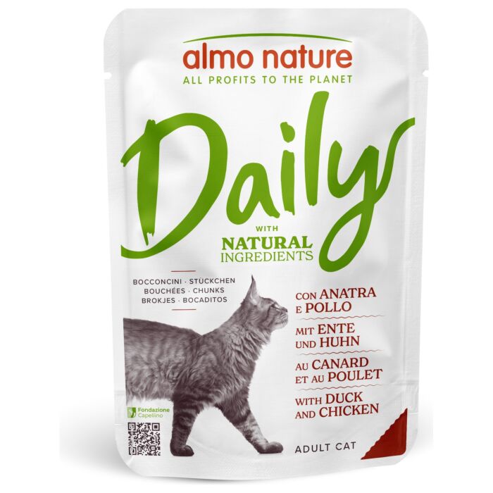 Almo Nature Daily Menu Cat Pouch - Duck & Chicken 70g
