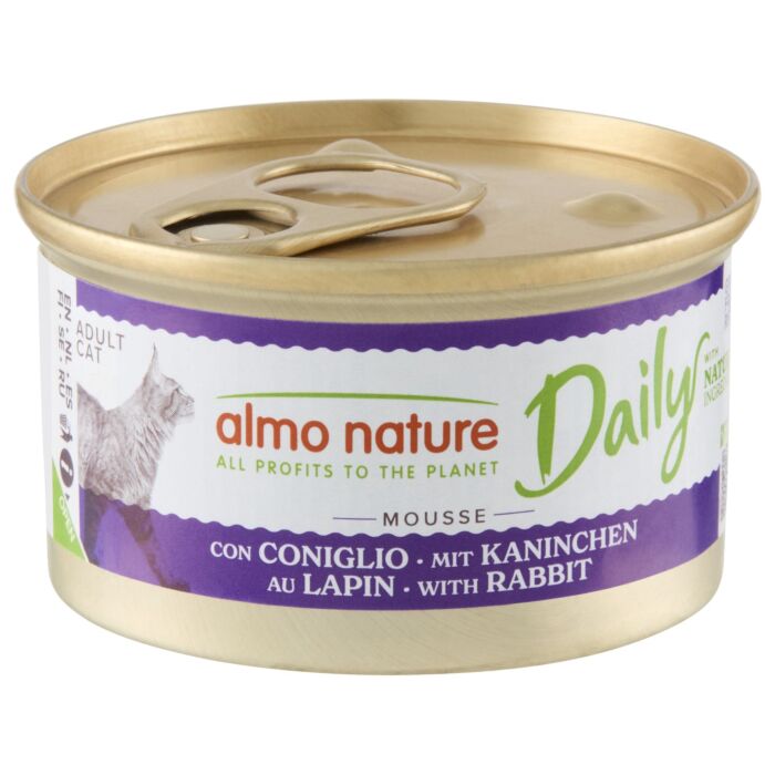 Almo Nature Daily Mousse Cat Can - Rabbit 85g