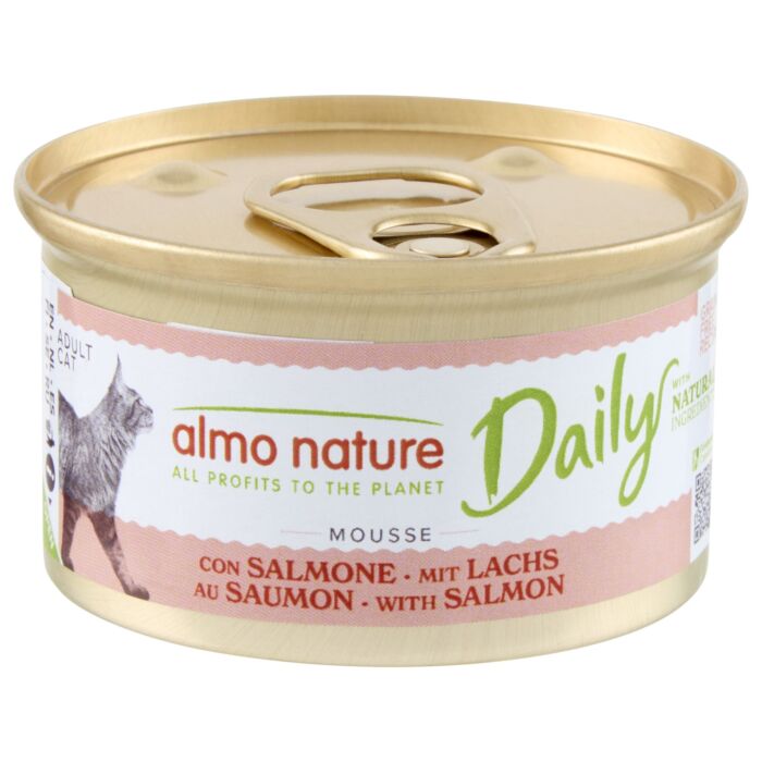 Almo Nature 貓濕糧 - Daily 慕絲系列 - 三文魚 85g