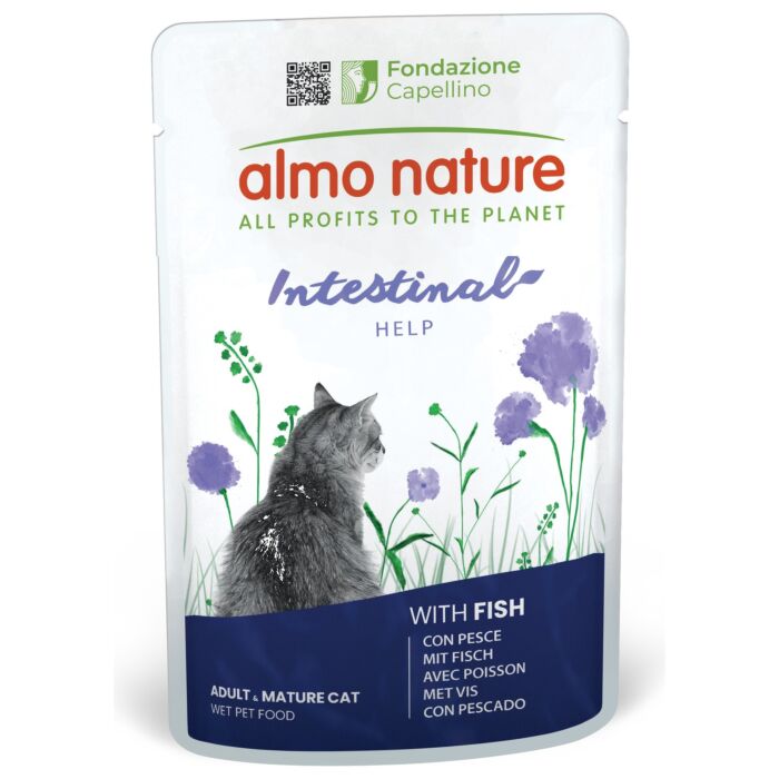 Almo Nature Cat Pouch - Intestinal Help - Fish 70g