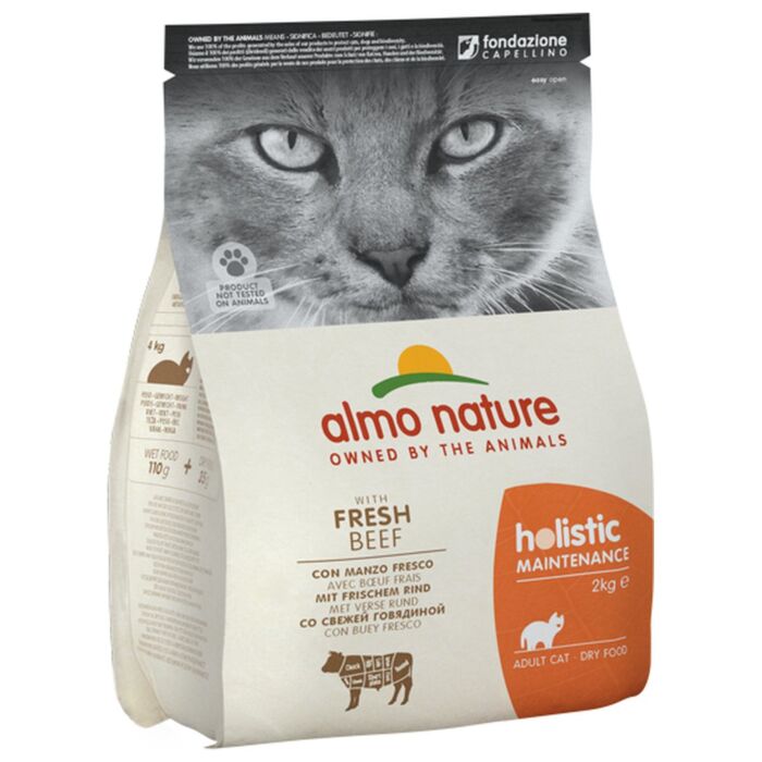 Almo Nature Cat Food - Sterilised with Fresh Beef 2kg