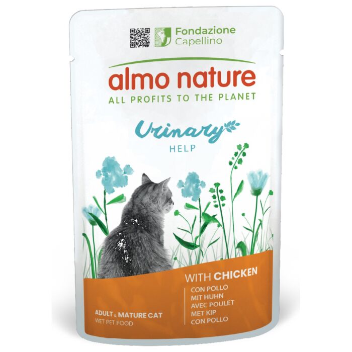 Almo Nature 貓濕糧 - 尿道護理鮮包 - 雞肉 70g