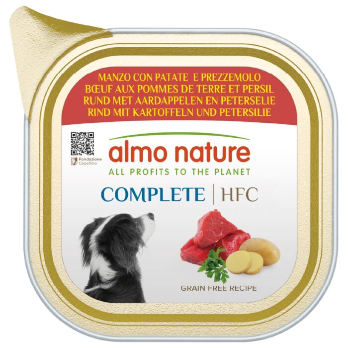 Almo Nature 狗罐頭 - HFC 牛肉 薯仔 歐芹 150g