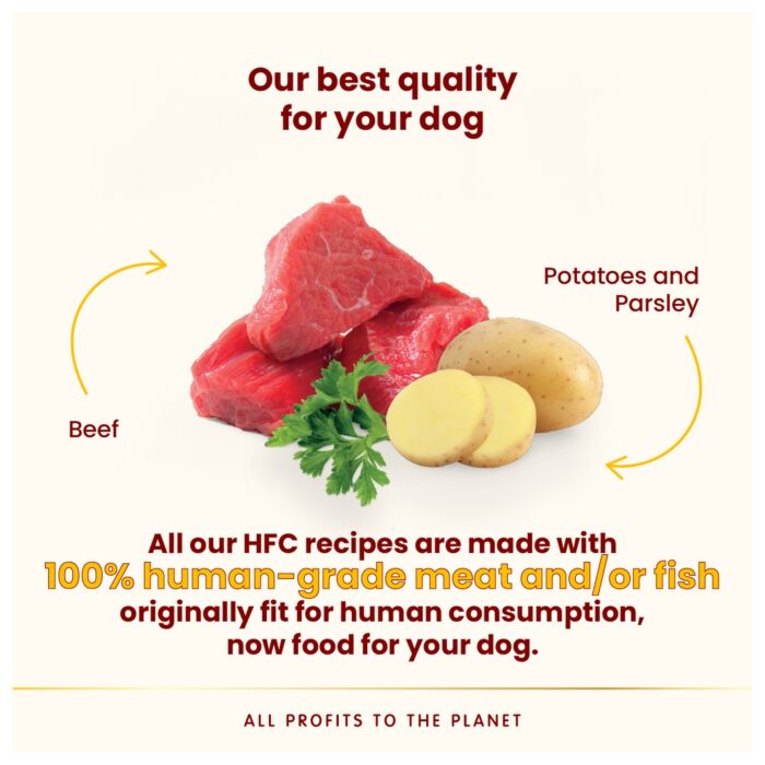 Almo Nature 狗罐頭 - HFC 牛肉 薯仔 歐芹 150g