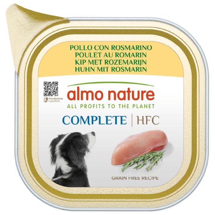 Almo Nature 狗罐頭 - HFC 雞肉 迷迭香 150g