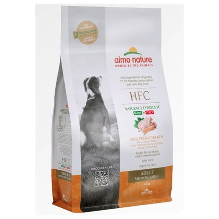 Almo Nature Dog Food - HFC Human Grade - Medium & Large - Fresh Chicken