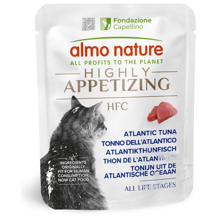 Almo Nature Cat Pouch - HFC Highly Appetizing Atlantic Tuna 50g