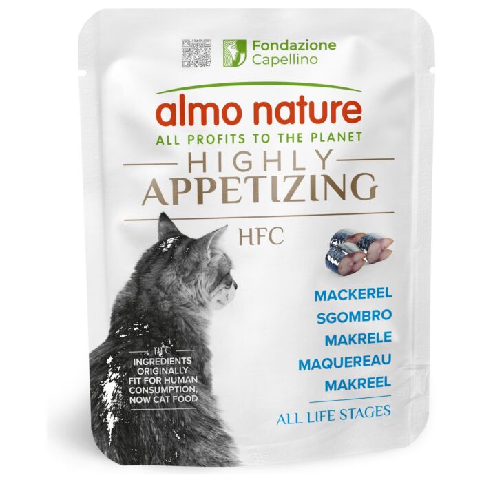 Almo Nature HFC 貓濕糧 - 開胃精華鮮燉包 - 鯖魚配方 50g