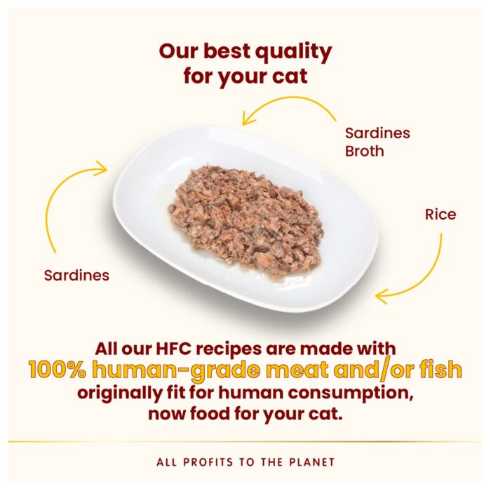 Almo Nature HFC 貓濕糧 - 開胃精華鮮燉包 - 沙丁魚配方 50g