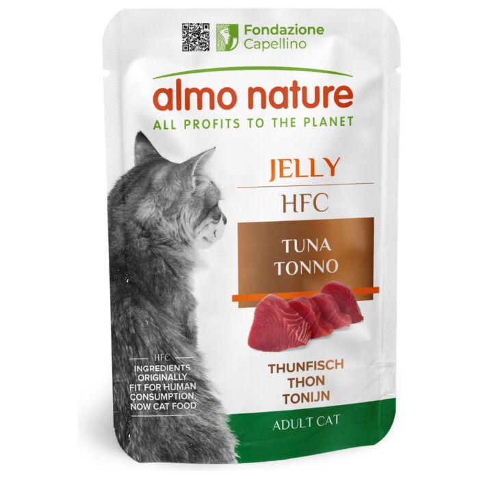 Almo Nature 貓濕糧 - HFC啫喱  - 吞拿魚 55g