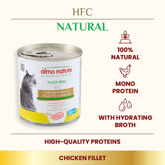 Almo Nature HFC 幼貓糧 - 新鮮雞肉 1.2kg