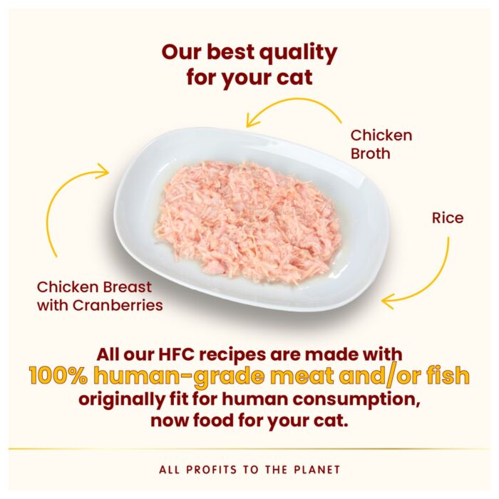 Almo Nature Cat Pouch - HFC Urinary Help Chicken Breast with Cranberries 50g