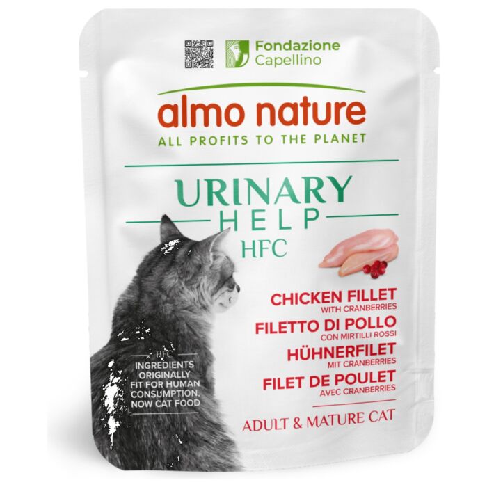 Almo Nature HFC 貓濕糧 - 尿道護理鮮肉湯包 - 雞柳+蔓越莓配方 50g