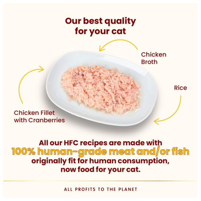 Almo Nature HFC 貓濕糧 - 尿道護理鮮肉湯包 - 雞柳+蔓越莓配方 50g