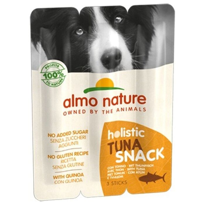 Almo Nature 狗小食 - Holistic吞拿魚肉棒 30g | 10g x 3條