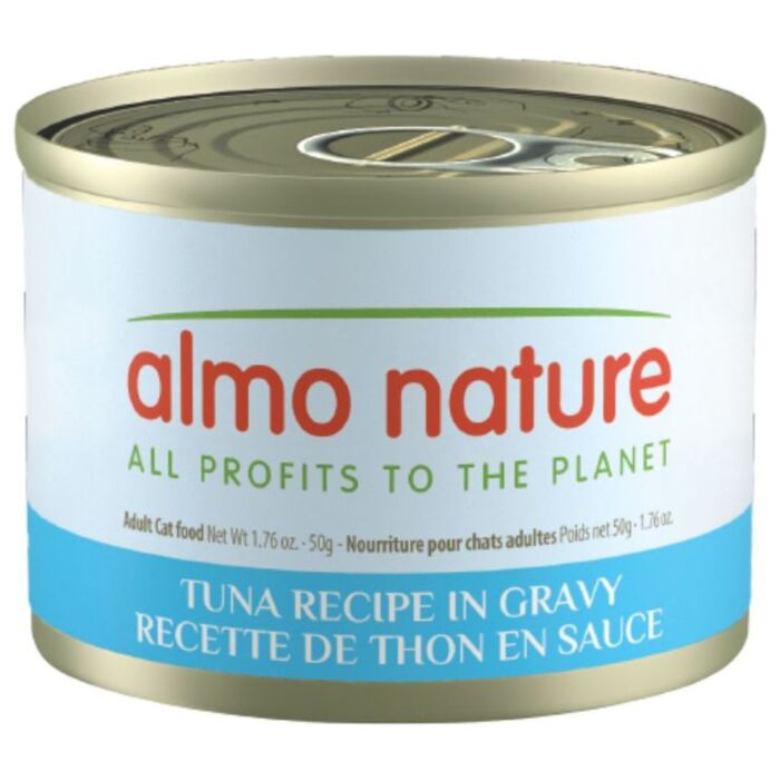 Almo Nature Cat Canned Food - HQS Indoor Supportive Formula - Tuna in Gravy 50g