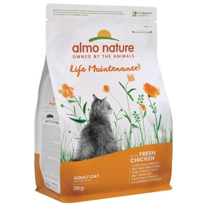 Almo Nature 貓乾糧 - Life Maintenance - 雞肉米飯配方