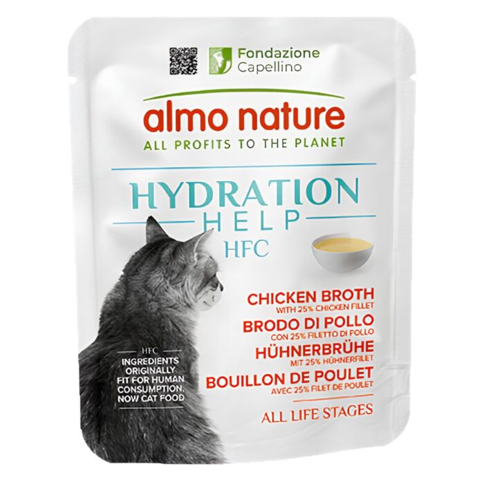 Almo Nature HFC 貓濕糧 - 水潤護理鮮湯包 - 雞肉高湯+雞柳配方 50g