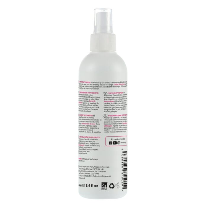 Animology 狗用噴霧 - Essentials Dapper Dog Tutti Frutti 250ml