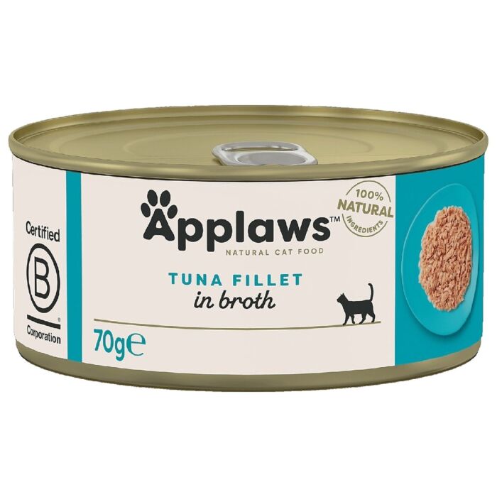 Applaws Cat Canned Food - Tuna Fillet in Broth