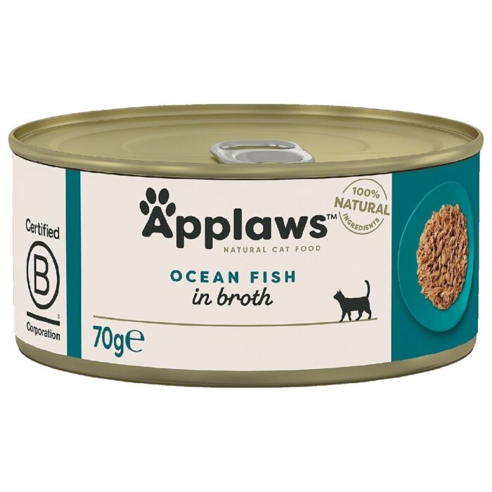Applaws Cat Canned Food - Ocean Fish in Broth
