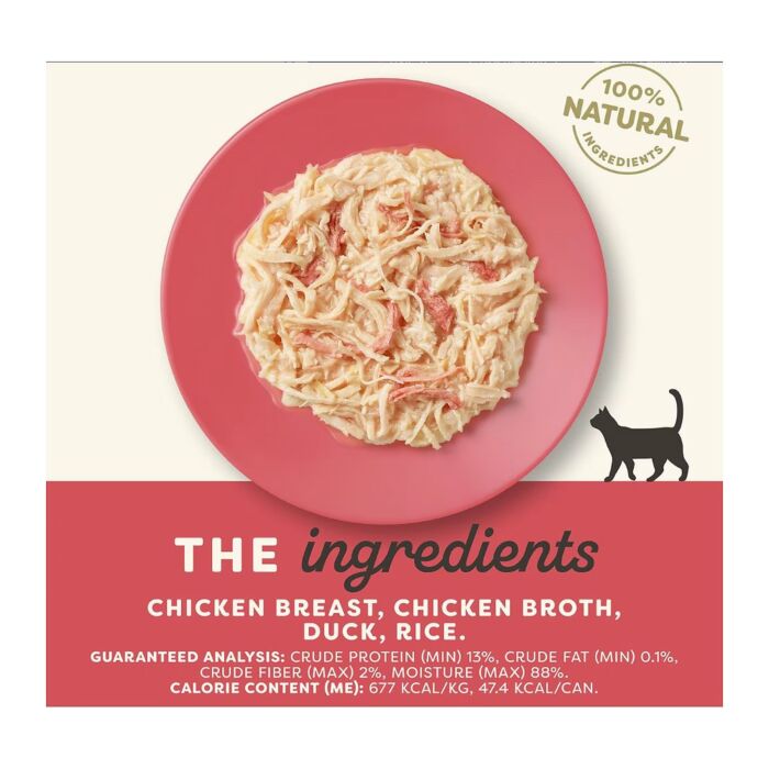 Applaws Cat Canned Food - Chicken Breast with Duck in Broth 156g