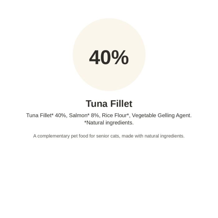 Applaws Senior Cat Canned Food - Tuna with Salmon in Jelly 70g