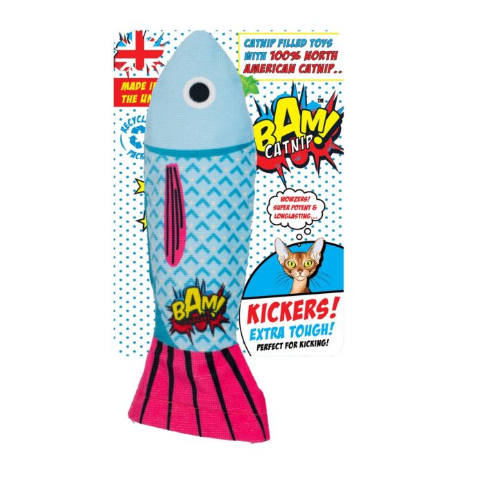 BAM 貓玩具 - Fish Kicker with Catnip