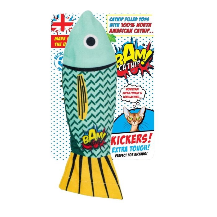 BAM 貓玩具 - Fish Kicker with Catnip